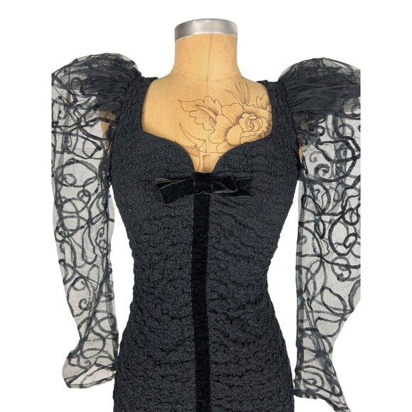 Climax Karen Okada for David Howard Iconic Design Little Black Dress Collectible - Picture 9 of 11